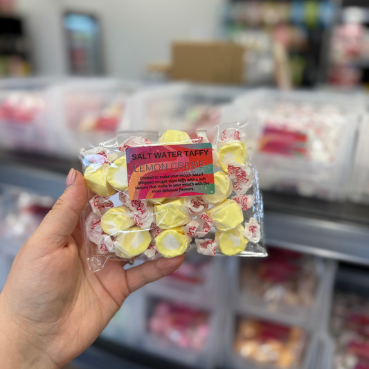 Salt Water Taffy Chews - Lemon Creme 100g Pouch