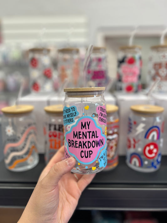 Bamboo Tumbler | Mental Breakdown Cup