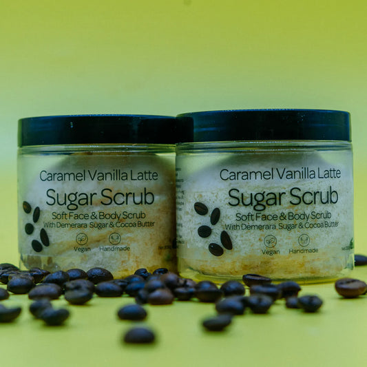 Body & Face Scrub - Caramel Vanilla Lattee