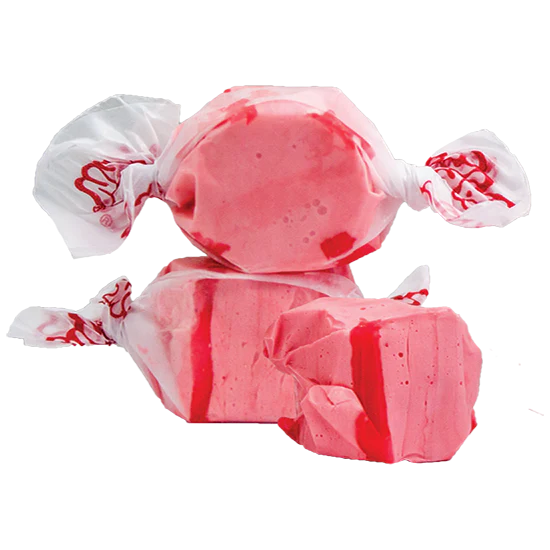 Salt Water Taffy Chews - Strawberry 100g Pouch