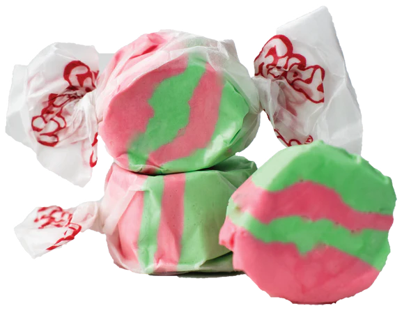 Salt Water Taffy Chews - Kewi Strawberry 100g Pouch