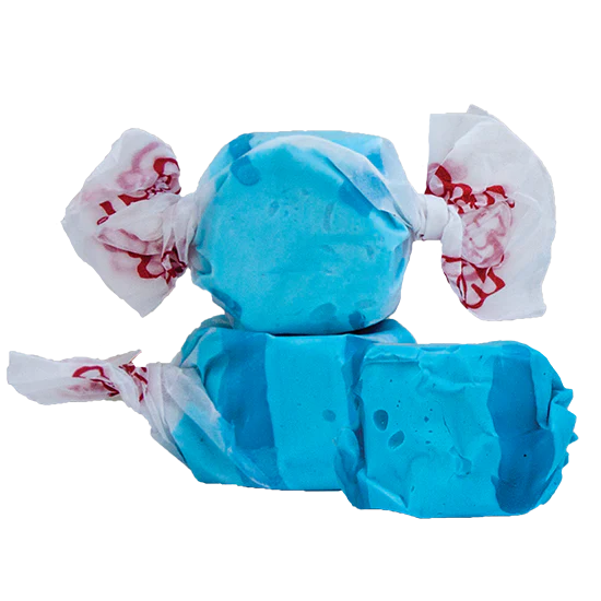 Salt Water Taffy Chews - Raspberry 100g Pouch