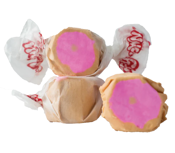 Salt Water Taffy Chews - Glazed Doughnut 100g Pouch