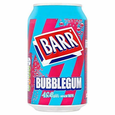 Barr Bubblegum Can