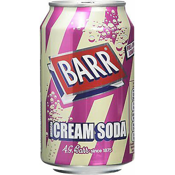 Barr Cream Soda Can